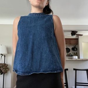 3/ $20 Anthropologie Denim Tank